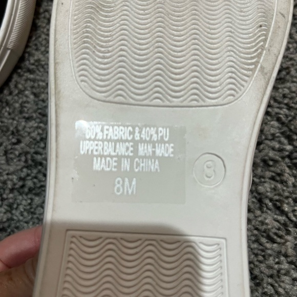 EY Boutique THOMPSON CHECK ESPADRILLES/ SNEAKERS mules size 8 - Picture 5 of 5